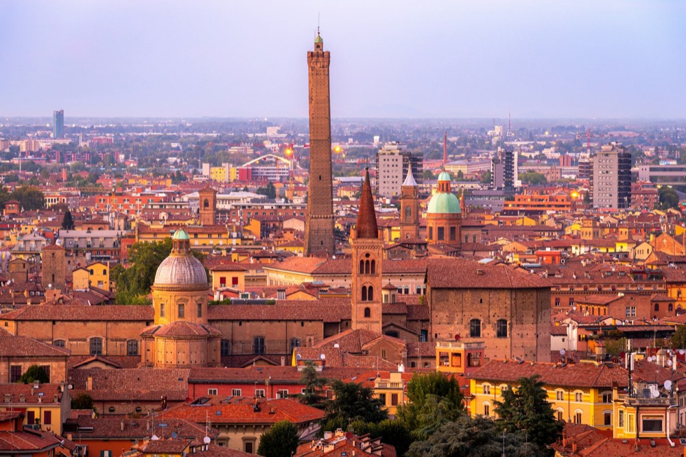 Bologna şehir manzarası