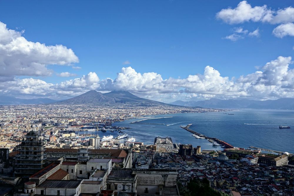 Napoli şehir manzarası
