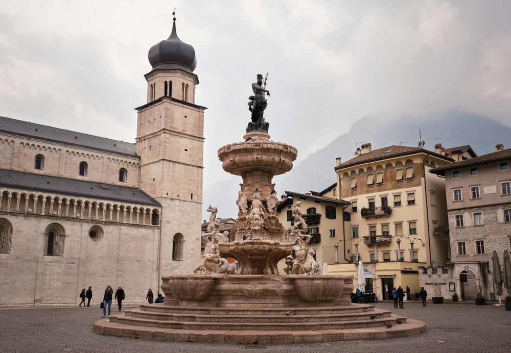 Trento şehir manzarası